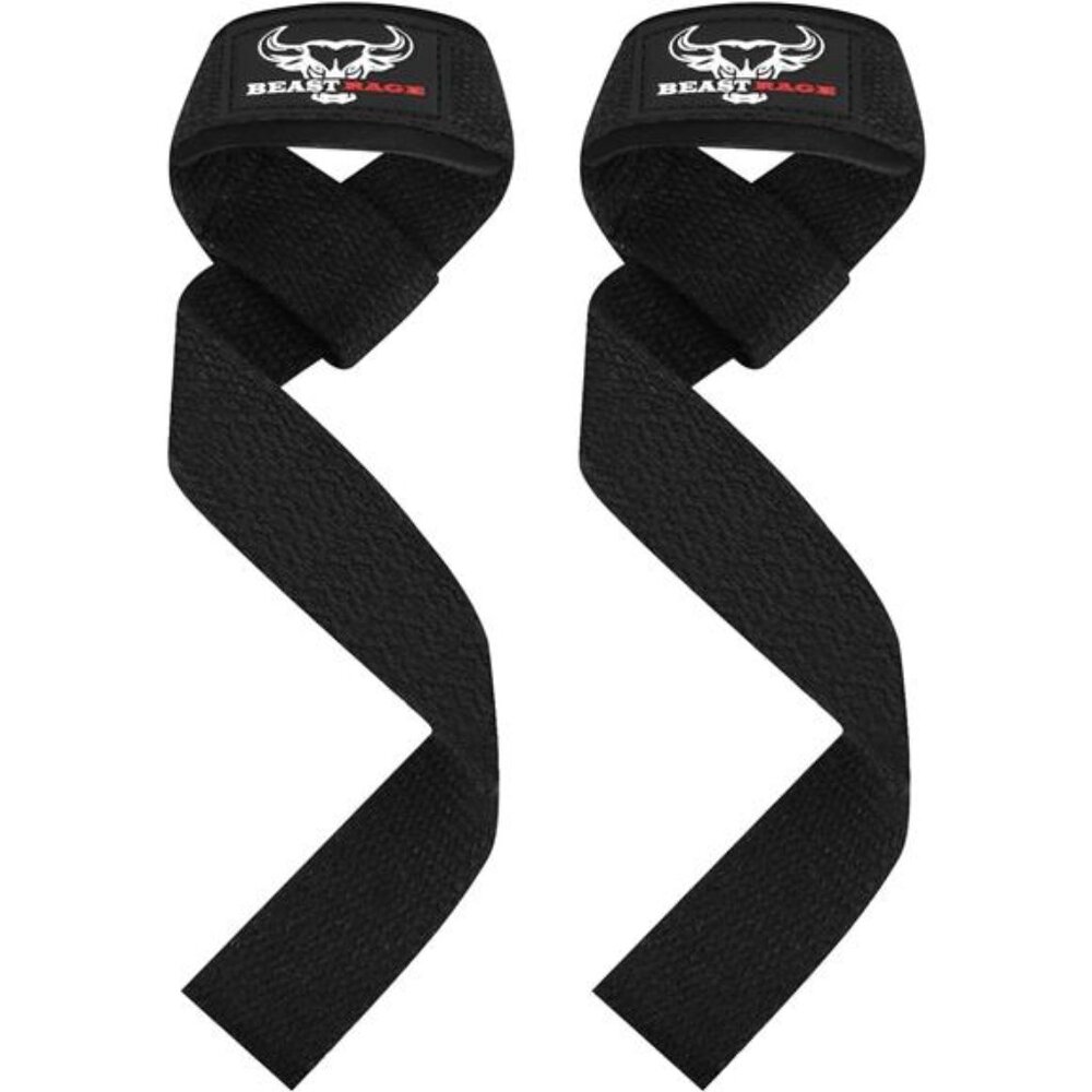 Lifting Straps Padded Cotton Men Women Support Lifters Deadlift Straps